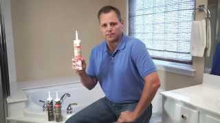 HowTo Caulk Your Bathroom [upl. by Naihr528]