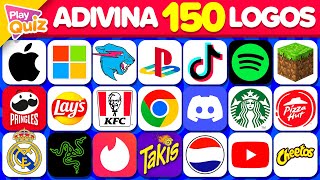 Adivina 150 Logos  Logotipos 🤔👀🧠  Play Quiz de Logos [upl. by Tiphany]