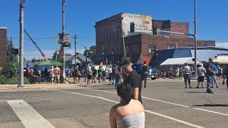 hog day parade in Kewanee illinois [upl. by Ycniuqed]