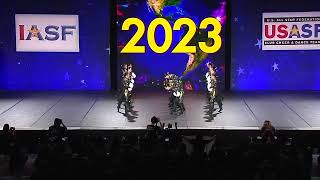 ABE Dance Promotion  Blue Force in Finals at The Dance Worlds 2023 [upl. by Nahtahoj]