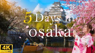 How to Spend 5 Days in OSAKA Japan  The Perfect Travel Itinerary [upl. by Einial350]