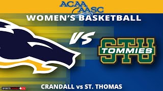 ACAA Womens Basketball 🏀 STU  Crandall Nov 2 2024 [upl. by Alilahk846]