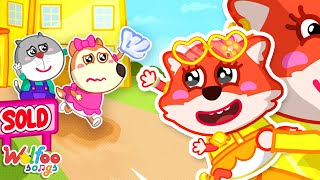 My Friend Moved Away  Friend Got A New House  Kids Songs amp Nursery Rhymes WolfooFamilySongs [upl. by Aspa]