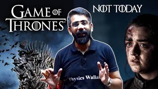 Amit Mahajan Sir On Game Of Thrones 😮  Manage Backlogs With NOT Today Strategy  GOT pw backlog [upl. by Anhcar948]