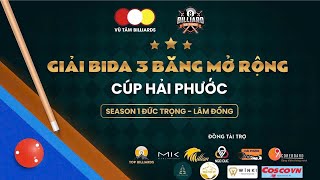 MINH TÂM 999  VĂN NGÂN 1990S BÀN 3  Bida 3 băng Cup BILLIARDS HẢI PHƯỚC Đức Trọng [upl. by Jeanna]