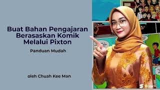 MEMBUAT BAHAN AJAR DENGAN MENGGUNAKAN PIXTON tutorial belajar merdekabelajar webinar [upl. by Yorel]