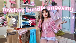 UNBOXING Y2K MYSTERY BUNDLE  this has NEVER happened before [upl. by Felic]