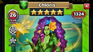 Empires amp Puzzles Chloris Sept Hero of The Month This Natural Beauty is Unnaturally Good FINNALY🙏 [upl. by Eiramanitsirhc770]