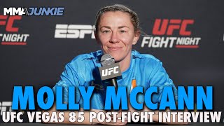 Molly McCann Revels in Victory After Hardest 14 Months of My Life  UFC Fight Night 235 [upl. by Chaddie421]