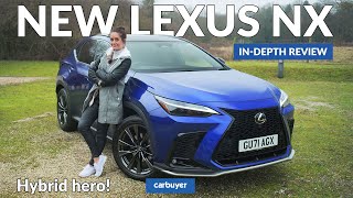 New Lexus NX indepth review hybrid hero [upl. by Naesed]