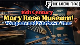 Visiting The Mary Rose Museum Weapons and Warbows of the early 16th Century [upl. by Campos854]