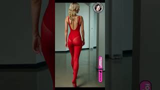 blonde ladies wearing bodysuits red pantyhose and heels vol5 VIDEO SLIDESHOW bodysuits redheels [upl. by Arrakat703]