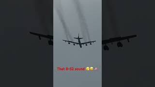 That B52 BOMBER SOUND 😮‍💨🇺🇸 [upl. by Eiznik676]