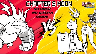 Heres How To Actually Beat EoC Chapter 3 Moon  Battle Cats [upl. by Finny481]