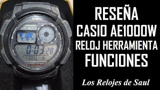 ¿El mejor reloj digital superaccesible Reseña del Casio AE1000W [upl. by Nillor]