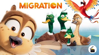 Migration 2023 Full Animated Movie Explained in Hindi  Urdu  FamilyAdventure [upl. by Cathee135]