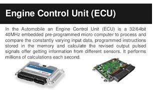 Engine Control Unit  Working Functions amp its Importance  Engine Start Up [upl. by Linis670]