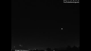 Timelapse Mexico City CDMX  Meteorito o Bólido vel real y a 15 10NOV24 0341 hrs NORORIENTE [upl. by Ainoloppa]