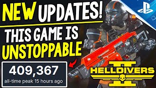 NEW Helldivers 2 Updates MASSIVE SUCCESS  Why is Helldivers 2 Such a BIG Game [upl. by Hedy]