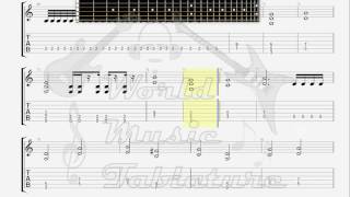 Dragonforce Valley Of The Damned Demo GUITAR 1 TAB [upl. by Medea]