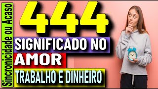 🔴 SIGNIFICADO DO NUMERO 444 444 SIGNIFICADO ESPIRITUAL Significado 444 Numerologia 444 HORA [upl. by Colver]