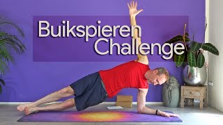 Buikspieren Challenge Juni  10 minuten voor een platte buik [upl. by Oirad]