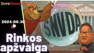 🎢JAV akcijų rinkos savaitės apžvalga prognozės investavimas idėjos [upl. by Talbott998]