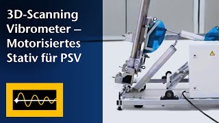 Motorisiertes Stativ für 3DScanning Vibrometer [upl. by Gent]