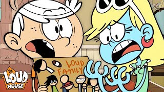 Lincolns Family Project Turns Leni Blue  quotProject Loud Housequot Full Scene  The Loud House [upl. by Inaluiak]