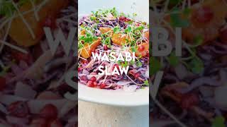 Vegan Wasabi Slaw Recipe [upl. by Maggy]