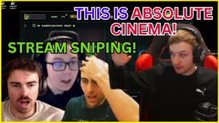 Nemesis Reacts To Team Thebaus Vs Spear Shot NNO CHEATING Peak Cinema  League of Legends Clip [upl. by Malim701]