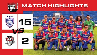 Dashing Bekpes Hot Kena Belasah 15  2 Dengan JDT  MatchHighlight [upl. by Toulon]