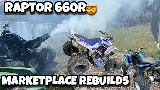 Marketplace Raptor Rebuilds  Yamaha Raptor 660R Rebuilds [upl. by Aikemal865]