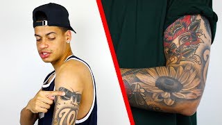 Rhino Breaks Down His Tattoos  Tattoo Tour [upl. by Atterahs]