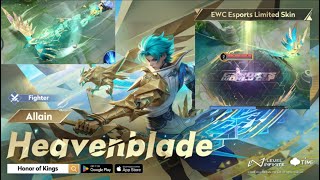 Honor of KingsVGVD  New Skin Heavenblade  Allain EWC 2024 [upl. by Carlie]