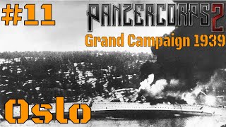 Oslo  9 April 1940  11  Panzer Corps 2  Grand Campaign 1939 [upl. by Brigitta741]