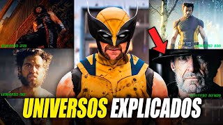 Todas las variantes de WOLVERINE en Deadpool 3  Arma X  Wolverine de tierra 616  Old Man Logan [upl. by Grinnell]