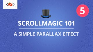 ScrollMagic 101  A Simple Parallax Effect [upl. by Zebadiah215]