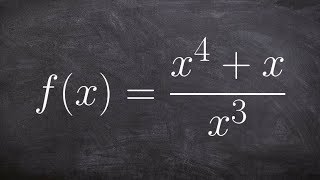 Finding the Slate Asymptote of a Function [upl. by Barnaba]