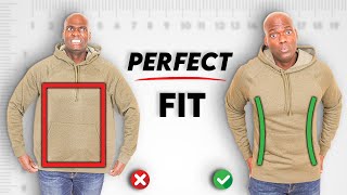 How To Tailor A Hoodie To Fit Great EASY TUTORIAL [upl. by Elocan29]