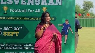 ALLSVENSKAN 2023 Football Inter School Tournament Under 12  Kunskapsskolan Lucknow [upl. by Stig]