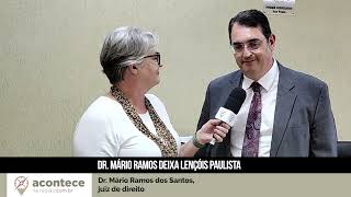 Dr Mário Ramos deixa Lençóis Paulista [upl. by Eytak]