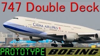 747 Full Double Deck Model HD [upl. by Nnarefinnej]