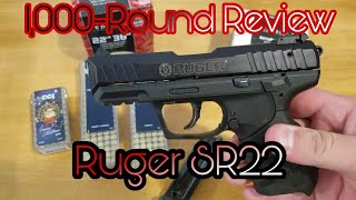 1000Round Review  Ruger SR22 [upl. by Gunther]