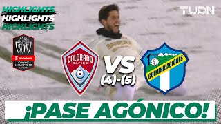 Highlights  Colorado Rapids vs Comunicaciones  CONCACHAMPIONS  Octavos  TUDN [upl. by Ibrahim]