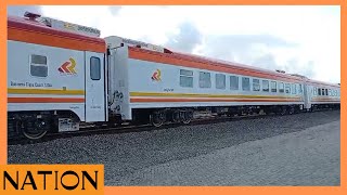 Kenya Railways introduces new SGR executive coaches with Sh12000 fare per trip [upl. by Cohbath]