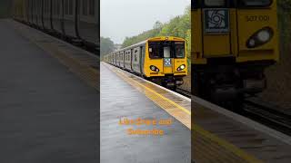 507001507003 pass Birkenhead Park with lots of tones [upl. by Putscher]