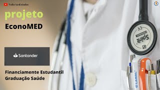 Santander Financiamento Estudantil Medicina Graduação Saúde [upl. by Nadab]