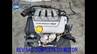 Gm Corsa GSi  Revisão completa e Montagem do motor X16XE [upl. by Elicia]