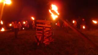 The viking pagan Asatru ritual in Russia [upl. by Adyahs]